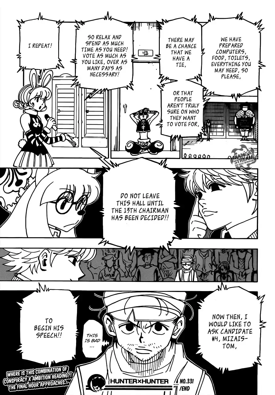 Hunter x Hunter Chapter 331 18